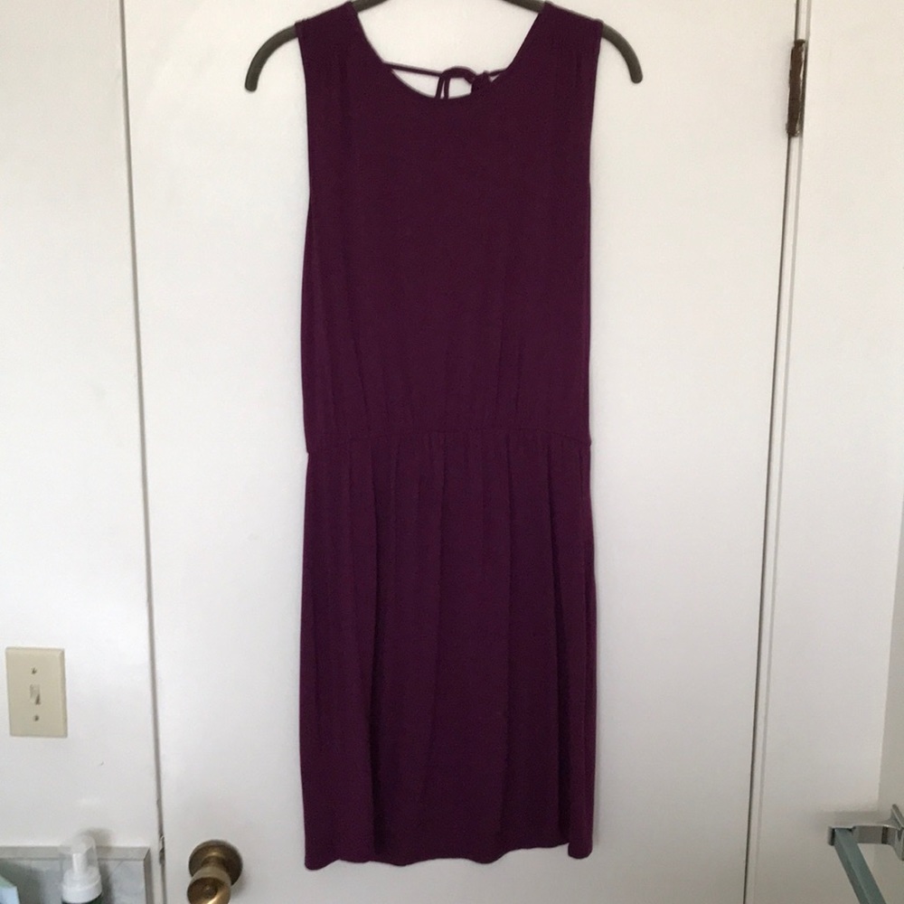 Purple LOFT day dress
